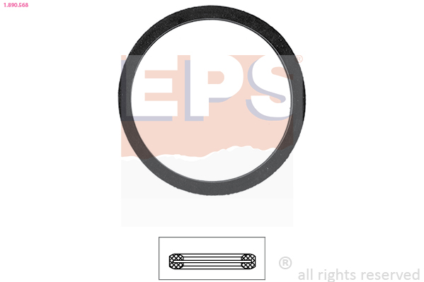 EPS 1-890-568 Tömítés termosztáthoz
