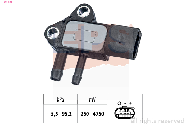 EPS 541 217 1.993.297 - Kipufogógáz nyomás érzékelő, jeladó