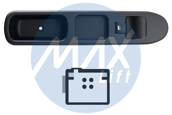 MAX 390062 SPG110 PREKIDA? POD.STAKLA PEUGEOT 207 P/D CRNI COMFORT 4PIN SPG110