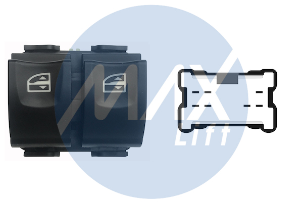 MAX 255195 SRN109 PREKIDA? POD.STAKLA RENAULT CAPTUR P/L 4X  SRN109