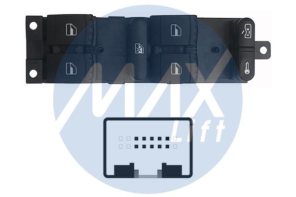 MAX 255348 SVW101 PREKIDA? POD.STAKLA ?KODA OCTAVIA 97-10 P/L 4X 9PIN SVW101 ,FABIA 00-07/SUPERB -08/LEON 99-