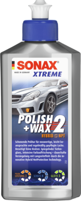 SONAX XTREME POLIR ÉS WAX 2 250ML