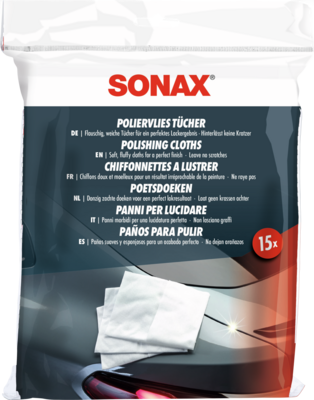 SONAX POLIROZÓ KENDŐ 15 DB-OS