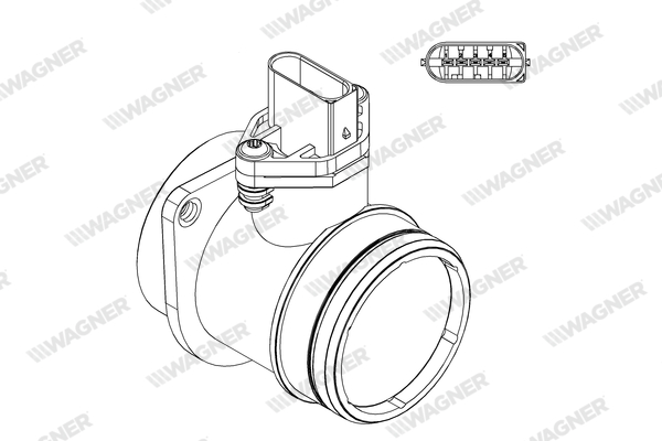 WAGNER AFS00044 AFS00044 SENZOR DEBITMETRU - WAGNER