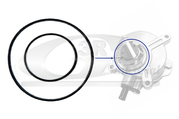 3RG RGI74100 Tömítés vákuumszivattyúhoz, vákuumpumpához