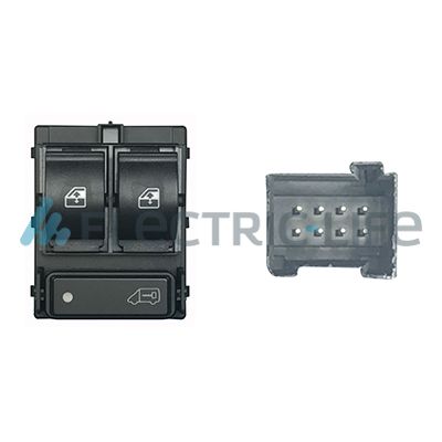 ELECTRIC LIFE ELCZRFTB76002 kapcsoló, ablakemelő