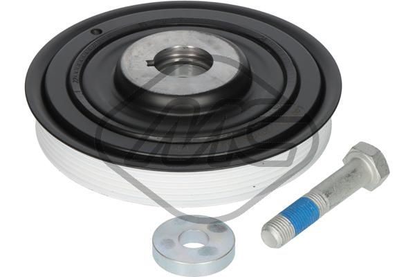 METALCAUCHO MTC16000 Főtengely szíjtárcsa, ékszíjtárcsa hosszbordásszíjhoz