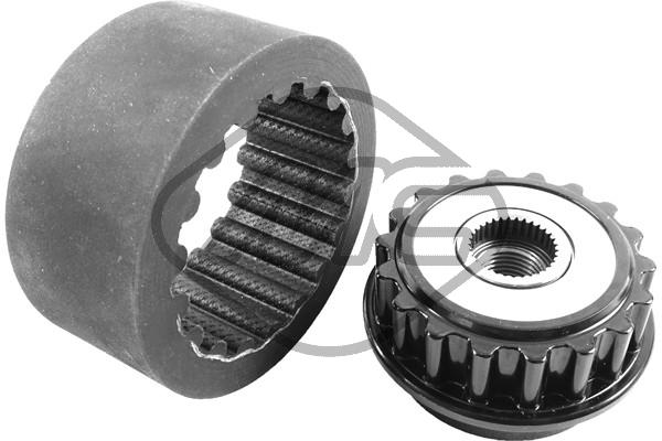METALCAUCHO MTC58627 Szabadonfutós ékszíjtárcsa