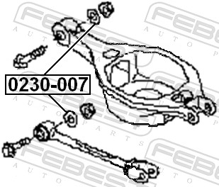 FEBEST FBS0230-007 Tengelytest