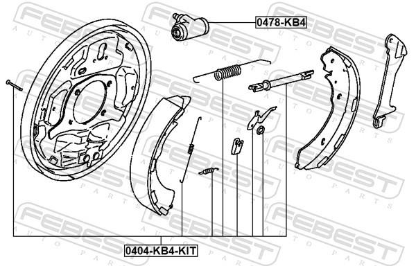 FEBEST  0478-KB4 # ham.cylinderek/t/pajero sport ii 3,2 08-