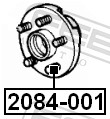 FEBEST FBS2084-001 Kerékcsavar, tőcsavar