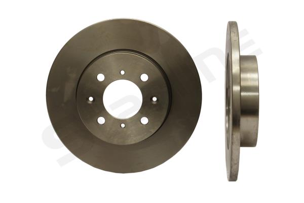 STARLINE PB 1254 Starline féktárcsa, hűtött