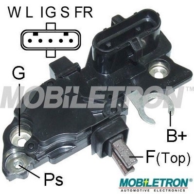 MOBILETRON VR-B396 VR-B396 RELEU ALTERNATOR MOBILETRON