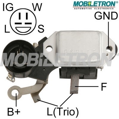 MOBILETRON VR-H2000-40 MB Generátor szabályozó