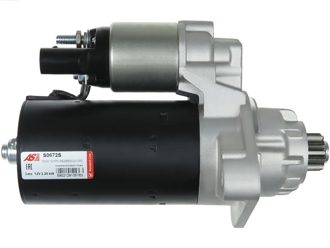 AUTOSTARTER 563 856 S0672S - Önindító