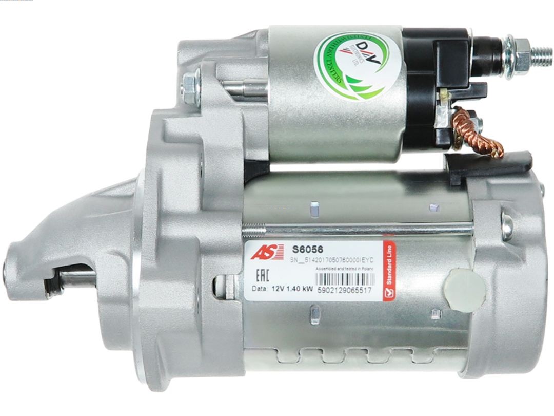 AUTO-STARTER  ROZRUSZNIK 12V 1.4KW