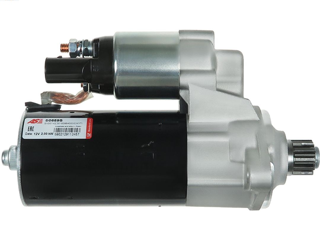 AUTOSTARTER ASTS0659S ROZRUSZNIK 12V 2KW