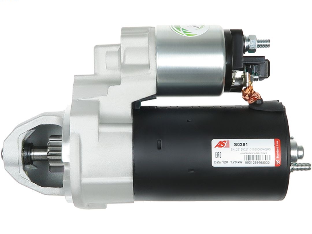 AUTOSTARTER ASTS0391 Önindító