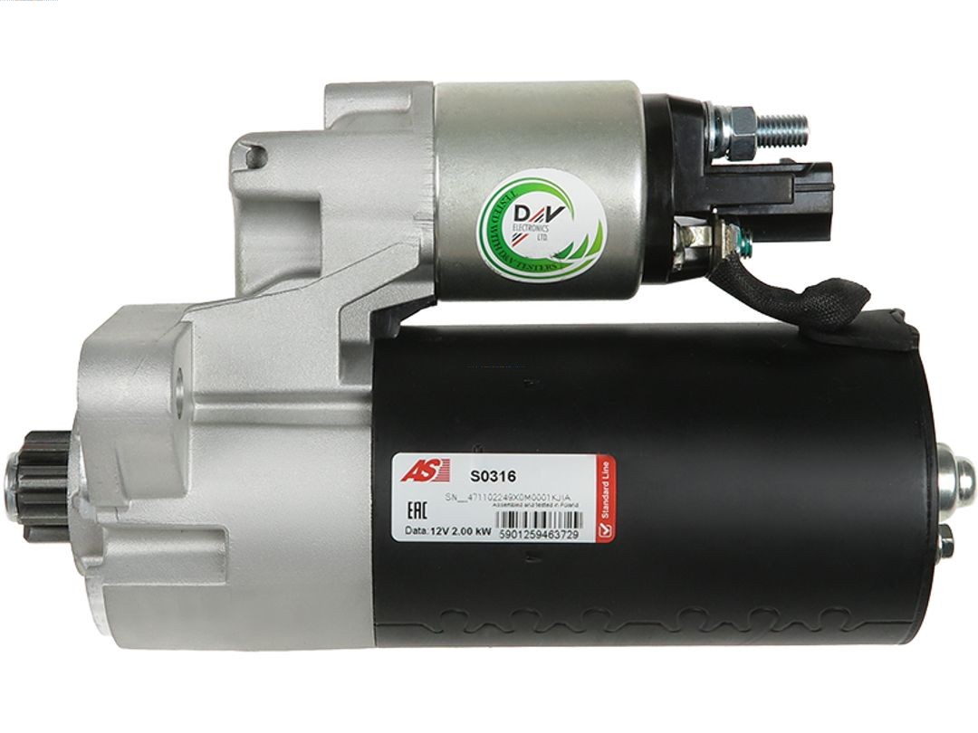 AUTOSTARTER ASTS0316 Önindító