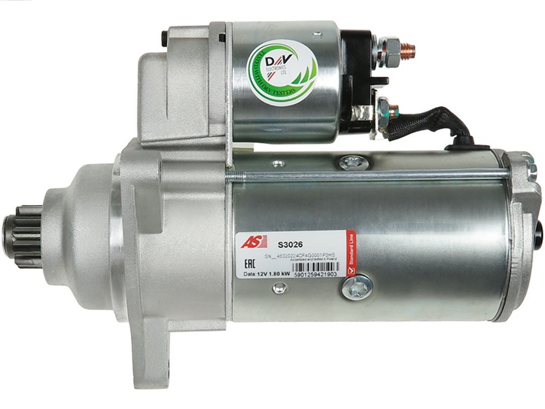 AUTOSTARTER ASPS3026 önindító