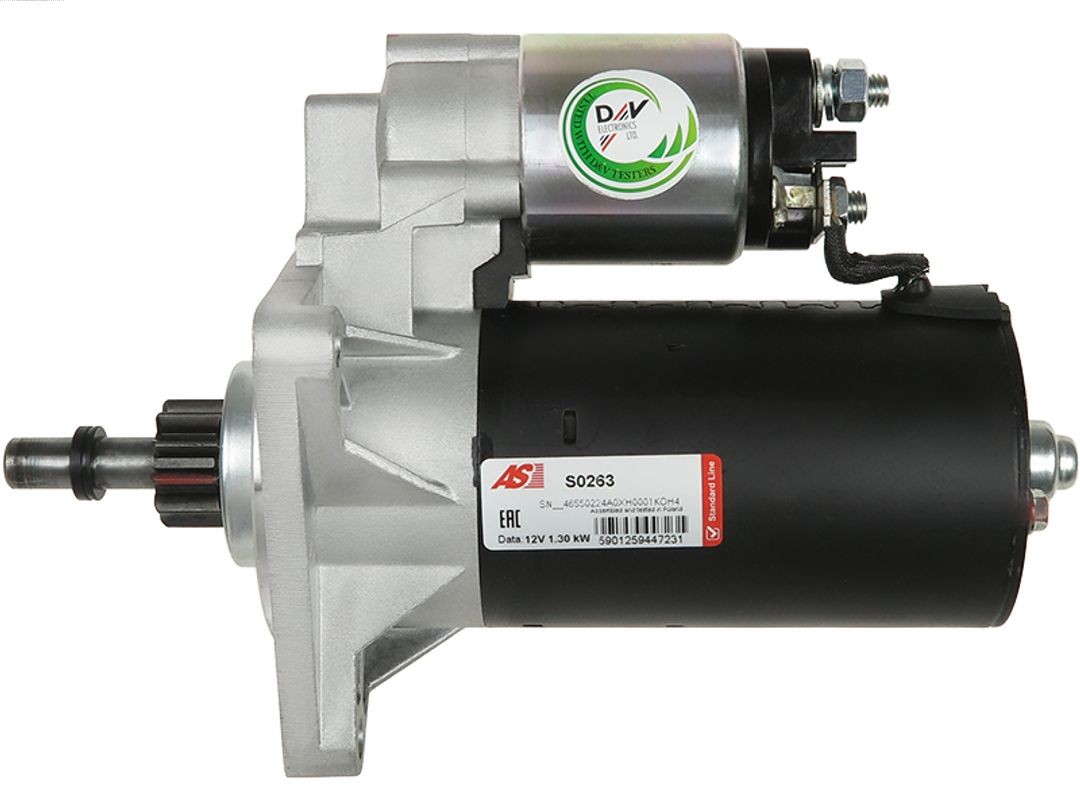 AUTOSTARTER ASTS0263 Önindító