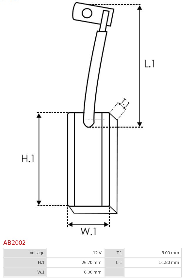 AUTOSTARTER 526 575 AB2002 - Alkatrész