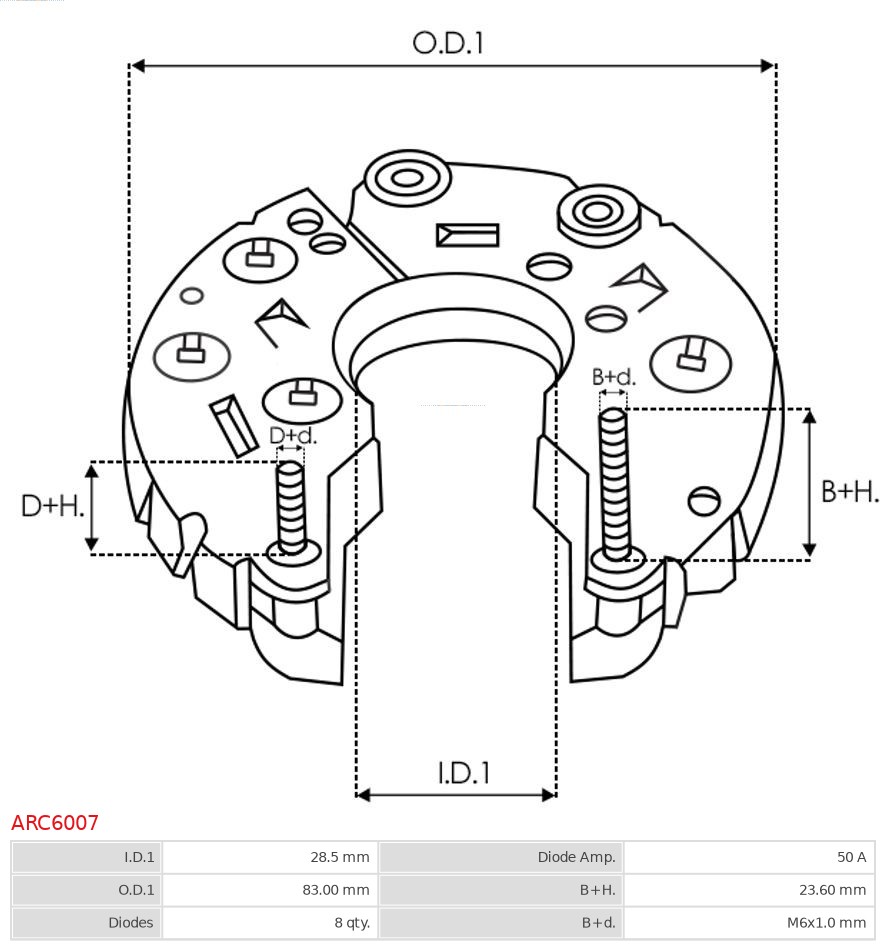 AUTOSTARTER ARC6007 EGYENIRÁNYÍTÓ, GENERÁTOR