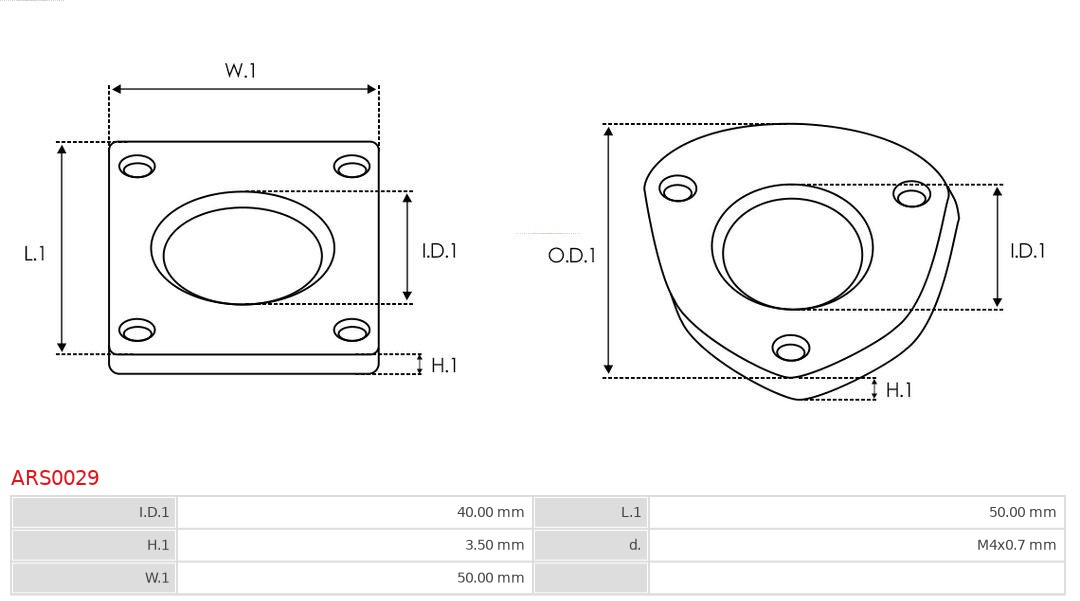 AUTOSTARTER ARS0029 JAVÍTÓKÉSZLET, GENERÁTOR