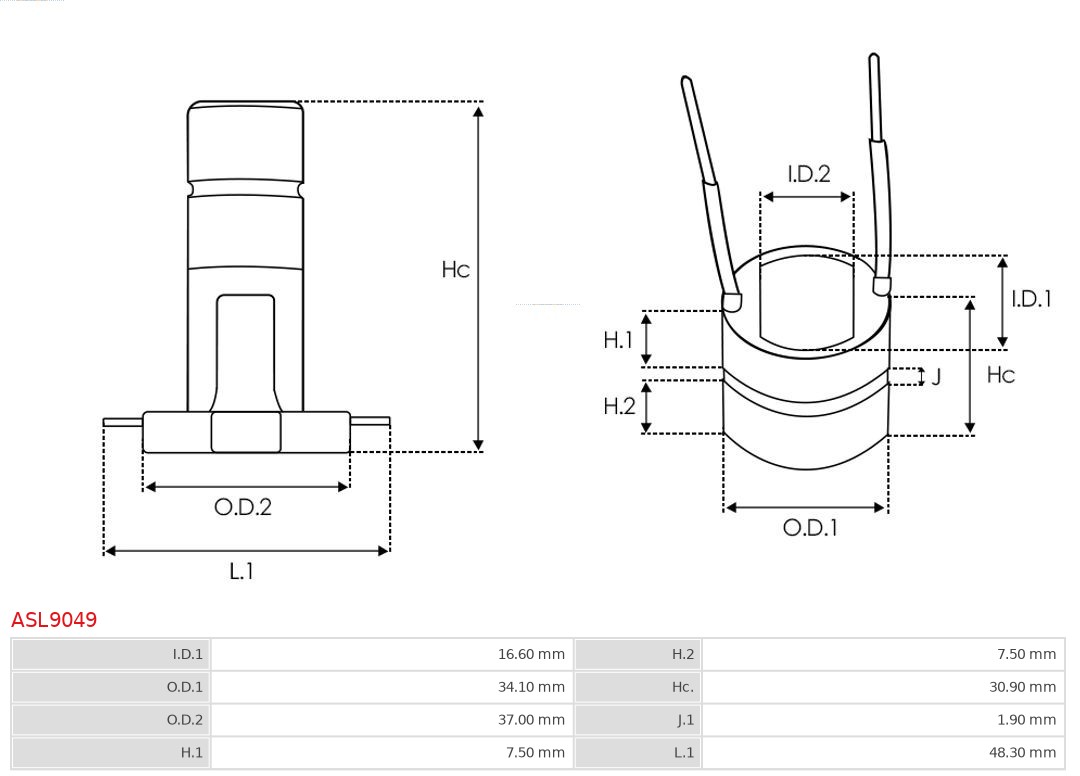 AUTOSTARTER ASL9049 KOPÓGYŰRŰ, GENERÁTOR