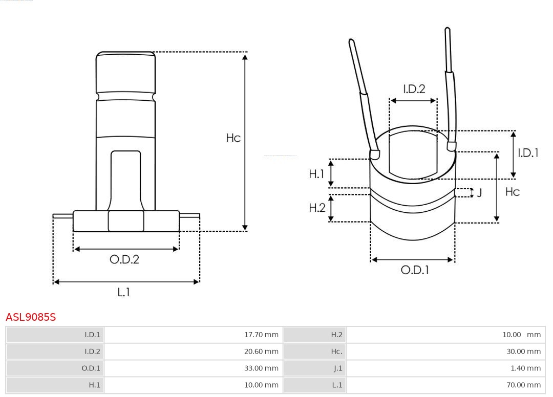 AUTOSTARTER 573 474 ASL9085S # pierscien slizgowy