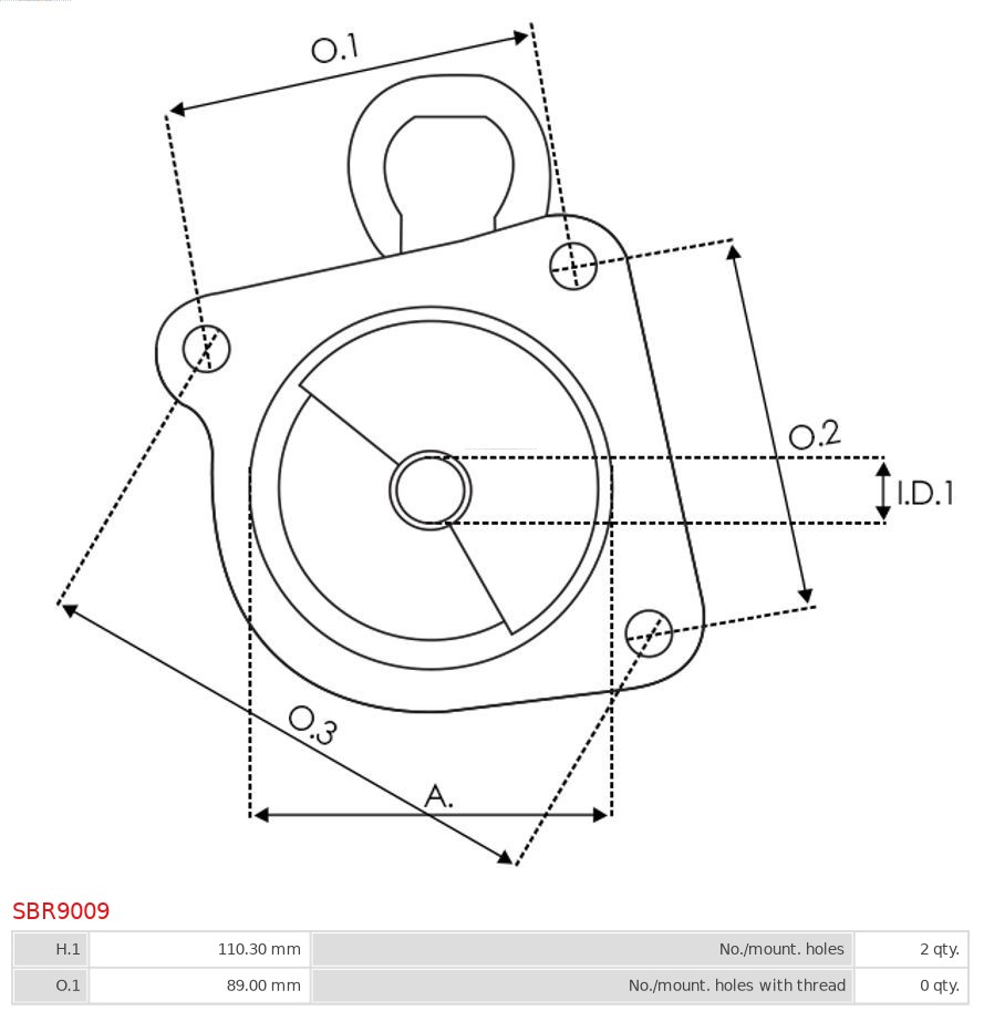 AUTOSTARTER SBR9009 HAJTÓCSAPÁGY, ÖNINDÍTÓ