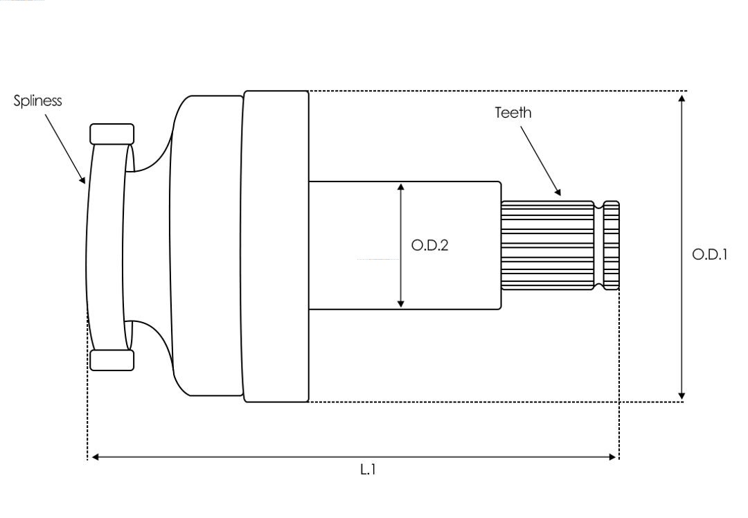 AUTOSTARTER 524 891 SD9017 # pastorek /ford/ mondeo,transit 2.0tdci