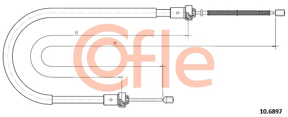 COFLE COF 10.6897 BOWDEN