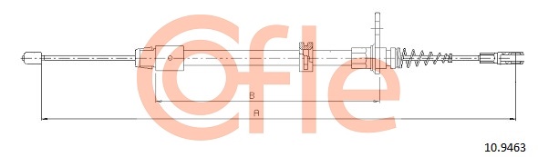 COFLE 92.10.9463 92.1.9463 CABLU FRANA MANA DAIMLER BENZ  - COFLE
