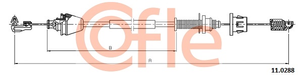 COFLE 92.11.0288 92.11.0288 CABLU ACCELERATIE - COFLE 