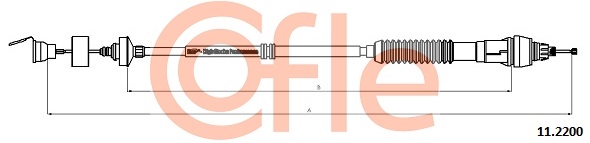 COFLE COF 11.2200 BOWDEN