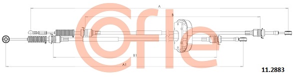 COFLE COF 11.2883 Váltóbowden