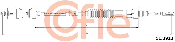 COFLE COF 11.3923 Kuplungkötél, kuplungbowden