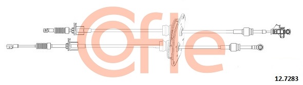 COFLE COF 12.7283 Váltóbowden