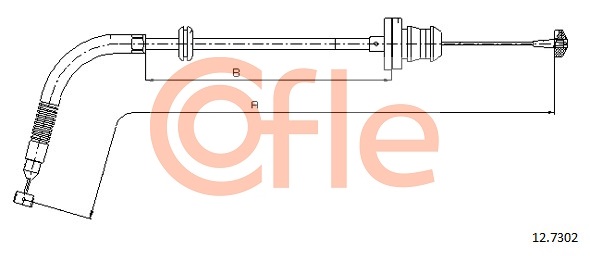 COFLE 92.12.7302 Gázbowden