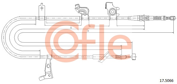 COFLE COF 17.5066 BOWDEN