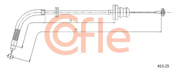 COFLE CFE413.25 gázbowden