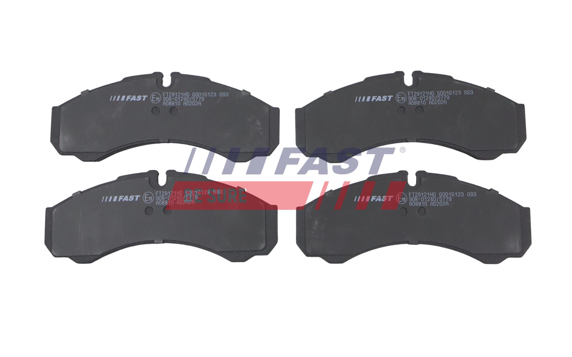 FAST FASFT29121HD fékbetét készlet, tárcsafék