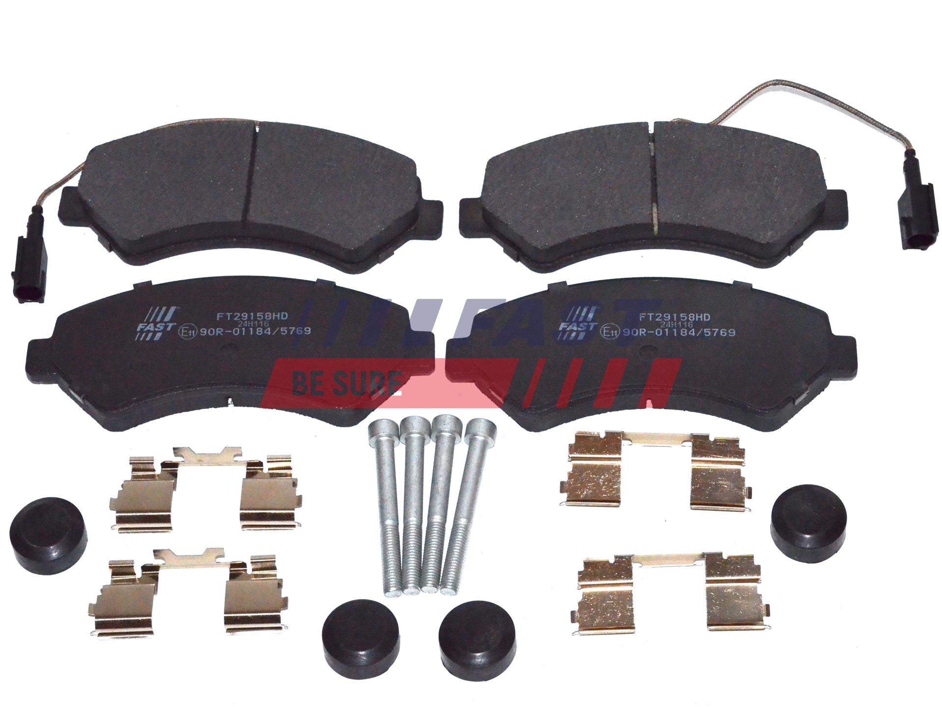 FAST FASFT29158HD fékbetét készlet, tárcsafék