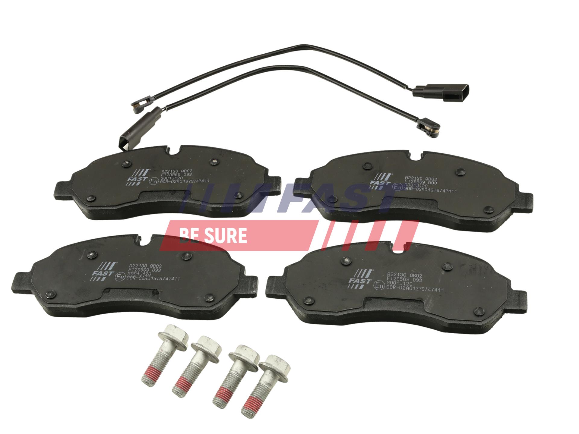 FAST FASFT29569 fékbetét készlet, tárcsafék