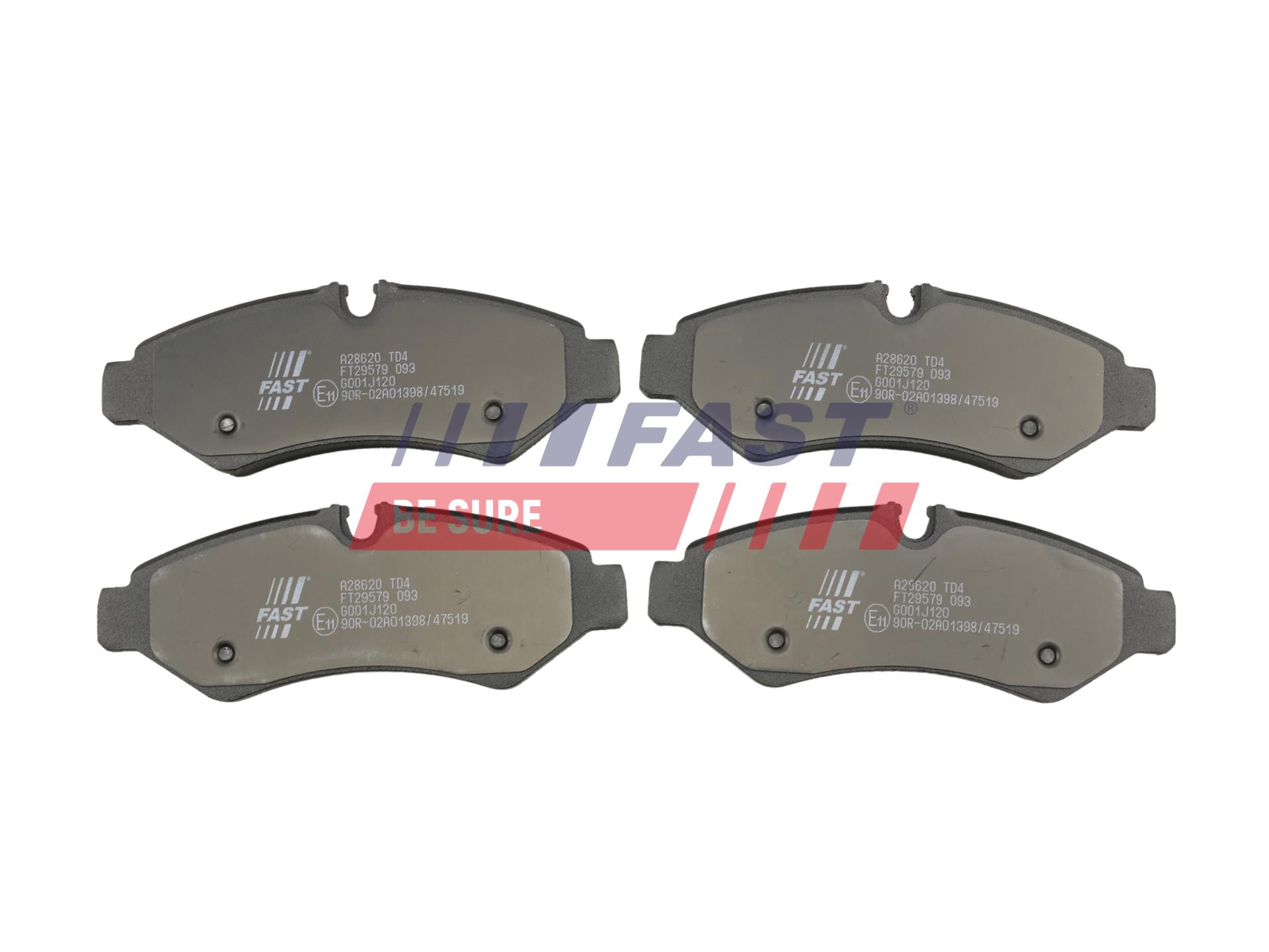 FAST FASFT29579 fékbetét készlet, tárcsafék