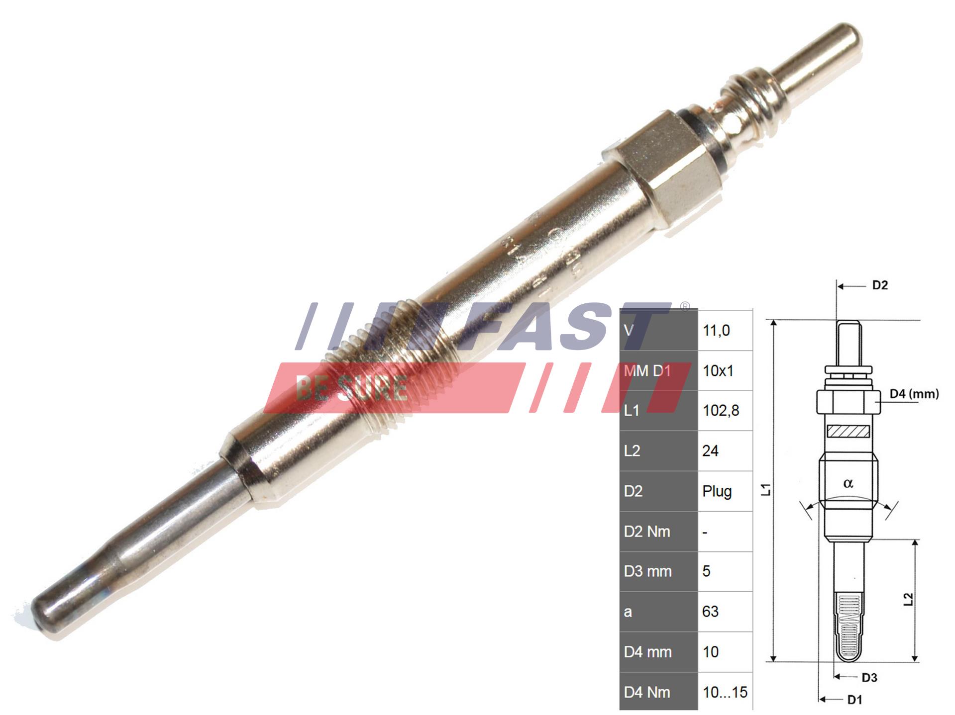 FAST FASFT82703 Izzítógyertya