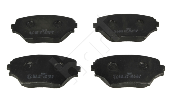 HART 226 050 GDB3251 - Fékbetét készlet, tárcsafék