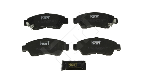 HART 248 935 GDB1164 - Fékbetét készlet, tárcsafék