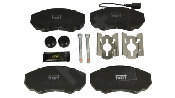 HART 248 926 GDB1517 - Fékbetét készlet, tárcsafék